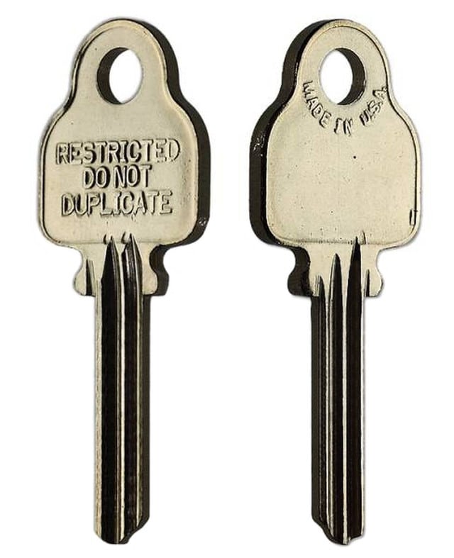 MEDECO 1543 Key Blank | High-Security Single Key for Medeco Lock Systems