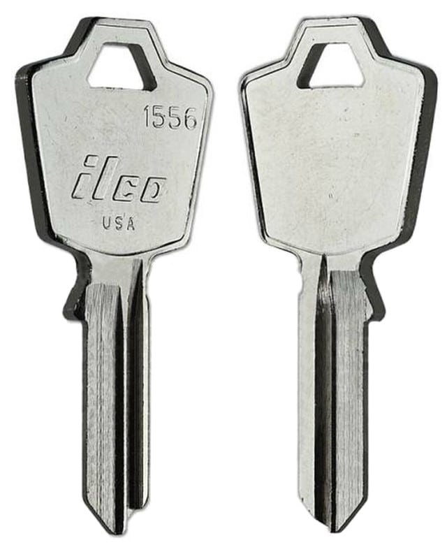 1556 / ES1 Key Blank – 10/Pack ILCO | High-Quality Furniture Lock Key Blanks
