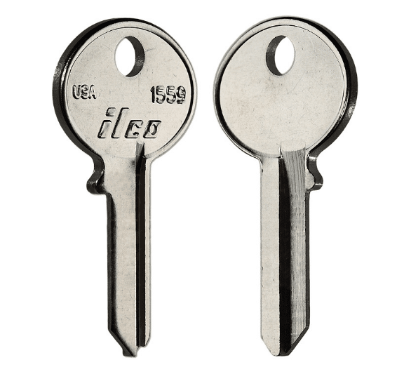 ILCO 1559 UPS Key Blanks – 10 Pack | Mailbox & Security Box Key Blank for Jensen, Salsbury, and XL Lock Systems