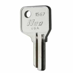 1567 Key Blank for Padlocks – 10/Pack | ILCO Padlock Key Blanks