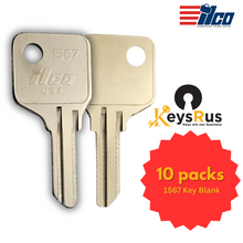 1567 Key Blank for Padlocks – 10/Pack | ILCO Padlock Key Blanks