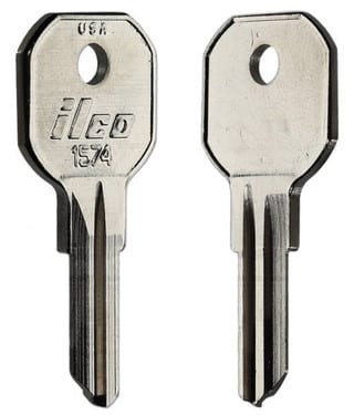 1574 Key blanks for Construction & Equipment Keys 10/pack ILCO