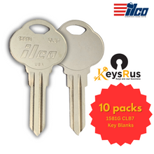1581G / CLB7 Key Blanks – 10-Pack – Premium Replacement Keys for High-Security Locks