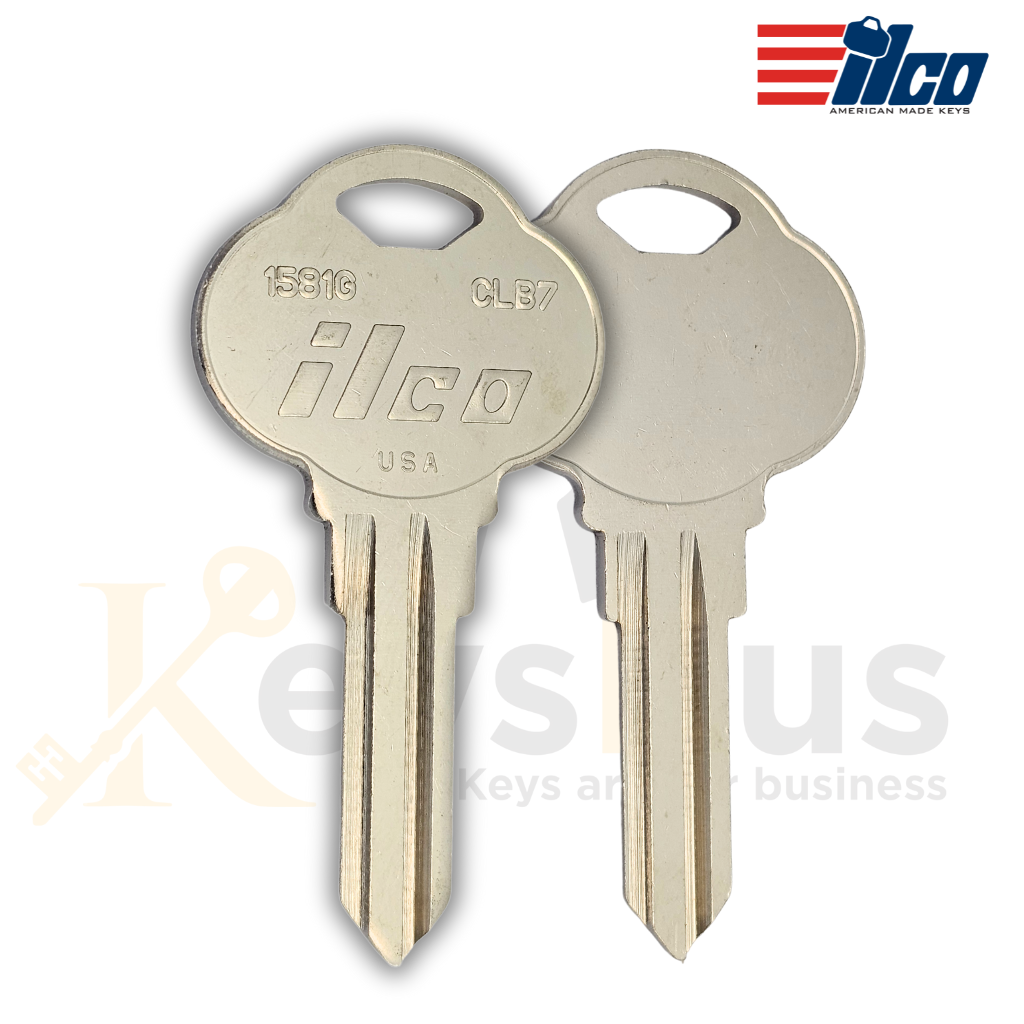 1581G / CLB7 Key Blanks – 10-Pack – Premium Replacement Keys for High-Security Locks