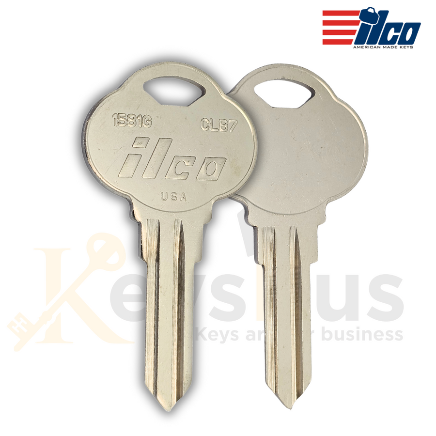 1581G / CLB7 Key Blanks, 10-Pack, Premium Replacement Keys for High-Security Locks