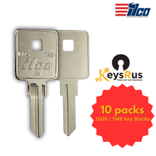 1606 / TM6 Key Blanks for Pickup Cap & Cover Keys – 10/Pack ILCO | Durable Replacement Keys