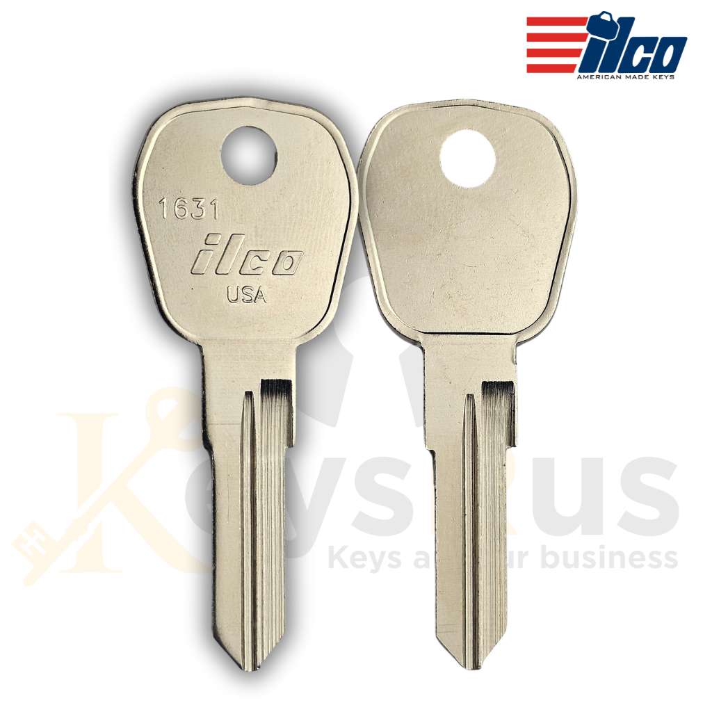 1631 Key Blanks for Residential & Commercial Keys - 10/Pack - ILCO Key Blanks