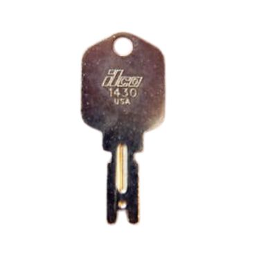 1430 Forklift Key Blank – 10-Pack – Durable & Reliable for Forklift Applications