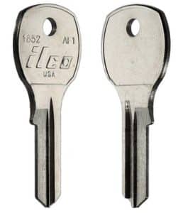 1652 / AF1 Key Blanks – 10 Pack | ILCO | Mailbox Key Blanks for Auth Florence Lock Systems