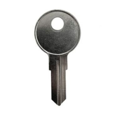 ILCO 1676 / BAU3 Key Blanks – 10 Pack | Nickel-Plated Brass | Made in USA