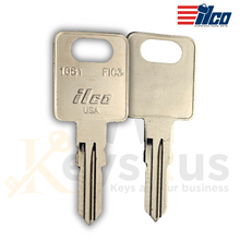 1681 / FIC3 Key blanks for Construction & Equipment Keys 10/pack ILCO