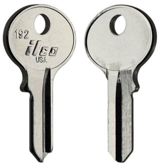 ILCO 192 / SQ1 Key Blanks – 10 Pack | Precision Brass Padlock Key Blanks for Squire, Fortress, Cat & More