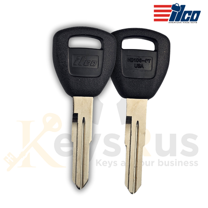 1996-2006 Honda/Acura HD106-PT Transponder Key – ILCO | OEM-Compatible Replacement