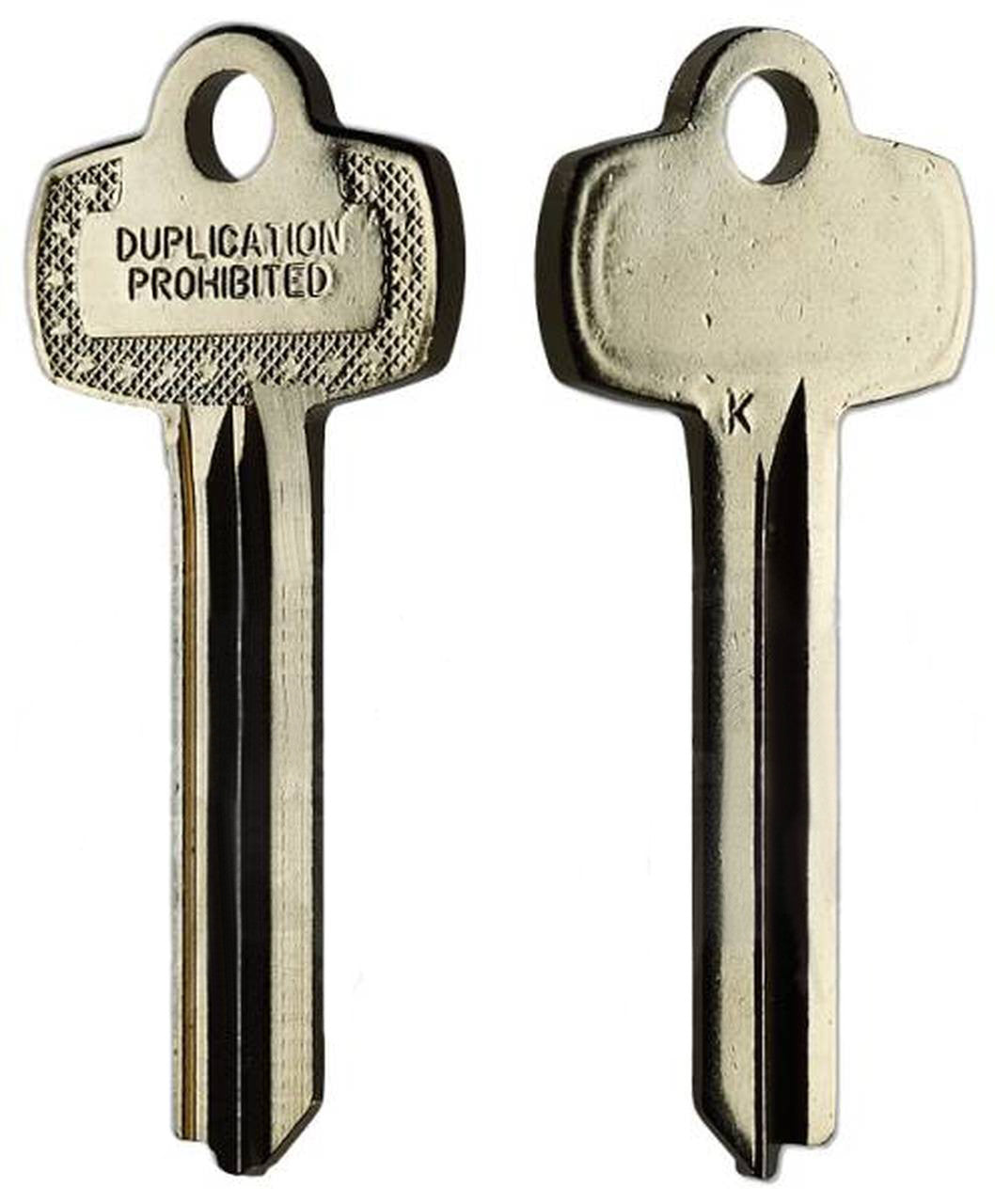 ILCO A1114K Key Blanks – 10 Pack | Durable Brass Key Blanks for Residential & Commercial Use