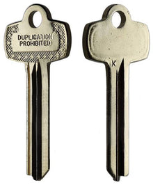 ILCO A1114K Key Blanks – 10 Pack | Durable Brass Key Blanks for Residential & Commercial Use