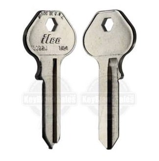 1092J MASTER / M14 Key Blanks – 10-Pack (ILCO) | High-Quality Padlock Key Blanks