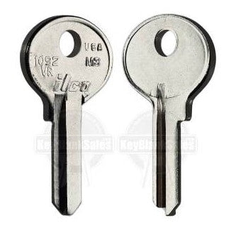 1092VR MASTER / M3 Key Blanks – 10-Pack (ILCO) | High-Quality Padlock Keys