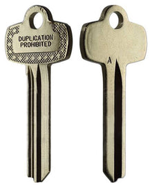 ILCO A1114A Key Blank – 5, 6 & 7 Pin – SFIC Lock – Nickel Silver – 10 Pack