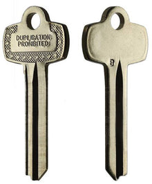 ILCO A1114B Key Blank – 5, 6 & 7 Pin – SFIC Lock – Nickel Silver – 10 Pack