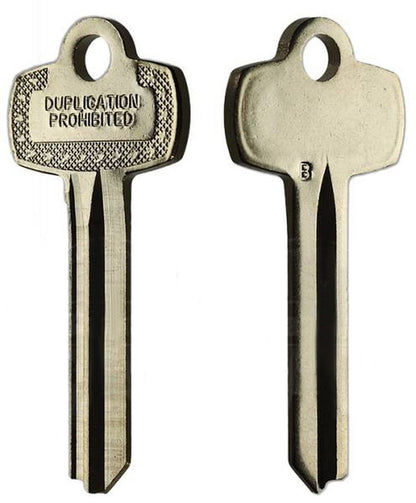 ILCO A1114B Key Blank – 5, 6 & 7 Pin – SFIC Lock – Nickel Silver – 10 Pack