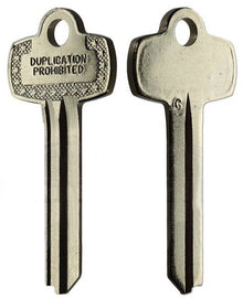 A1114C Key Blank – C Section – 5, 6, and 7 Pin for SFIC Locks | Nickel Silver | 10 Pack