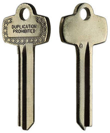 ILCO A1114D SFIC Key Blank – D Section – 5/6/7 Pin – 10/Pack | For Best Type Interchangeable Cores | Nickel Silver