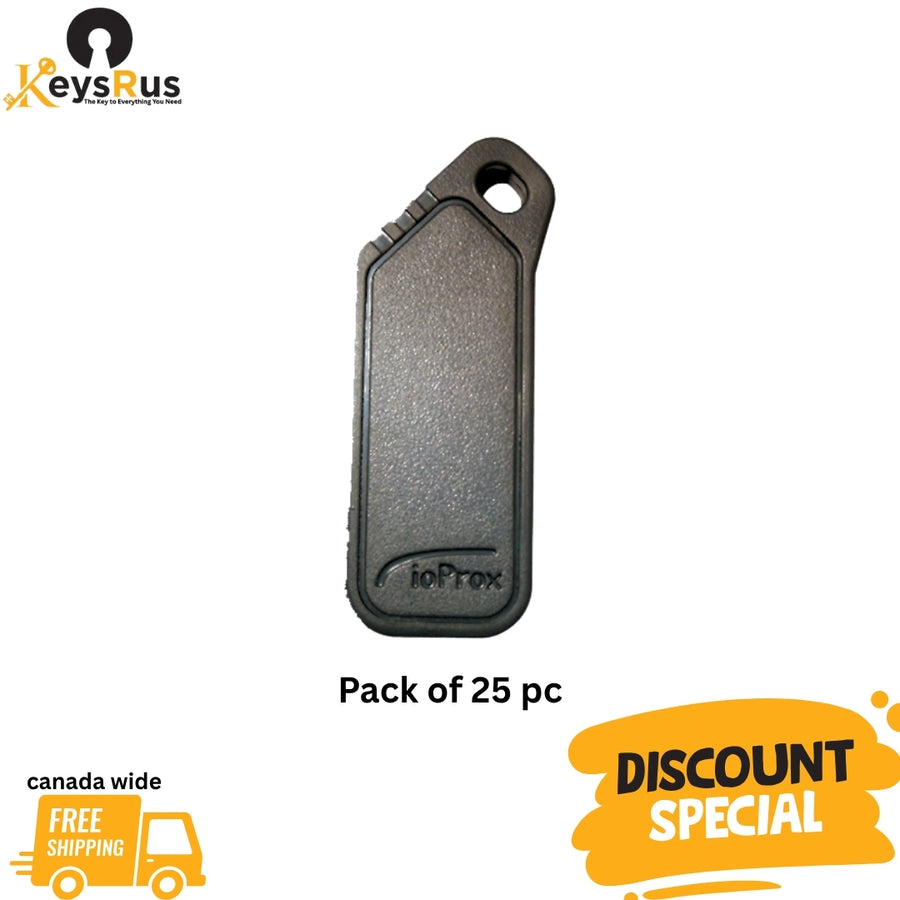 Kantech P40KEY ioProx, XSF/ 26-bit Wiegand Proximity Keytag, 25 pc