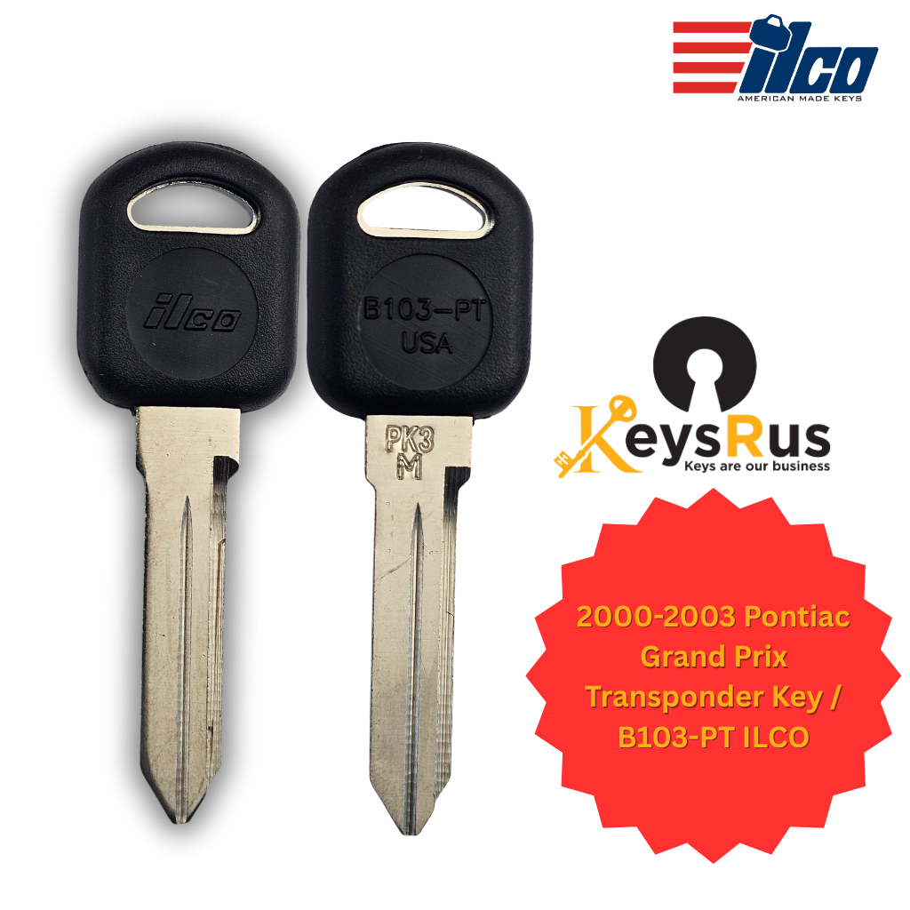 2000-2003 Pontiac Grand Prix Transponder Key / B103-PT ILCO