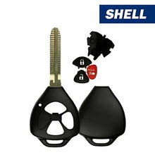 2005-2014 Toyota / Pontiac / Scion / 3-Button Remote Head Key Shell bundle pack (Aftermarket) 10 Pack