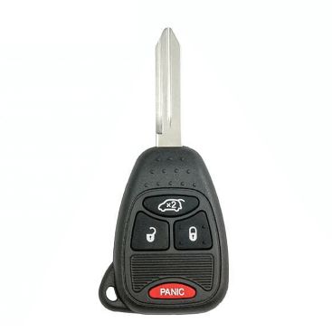2005-2018 Chrysler 4-Button Remote Head Key / FCC ID: OHT692713AA, OHT692427AA (RHK-CHRY-4B1) aftermarket