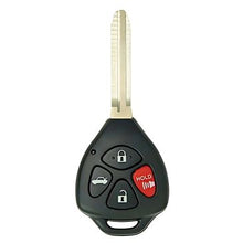 2005-2019 Toyota Scion / 4-Button Remote Head Key SHELL / TR47 / HYQ12BBY, GQ4-29T, MOZB41TG bundle pack (AFTERMARKET) 10pack