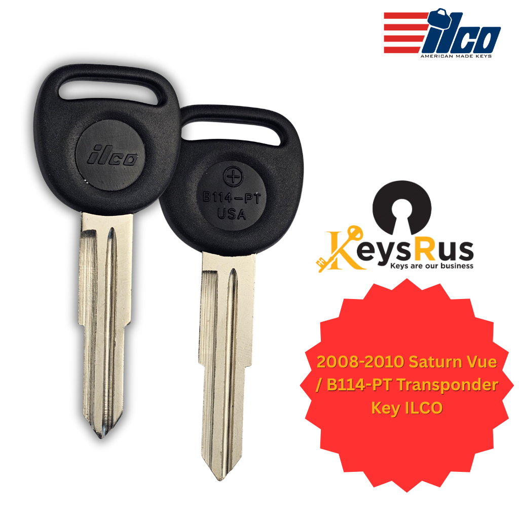 2008-2010 Saturn Vue / B114-PT Transponder Key ILCO