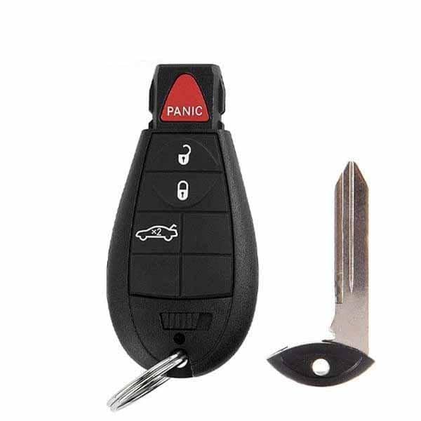 2008-2021 Chrysler Dodge / 4-Button Fobik Key / M3N5WY783X (Aftermarket)