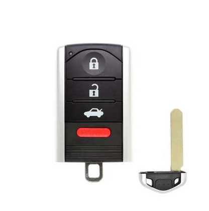 2009-2014 Acura TL / 4-Button Smart Key / PN: 72147-TK4-A71 / M3N5WY8145 (AFTERMARKET)