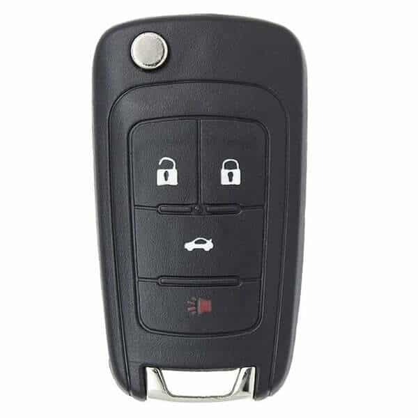 2010-2019 GM / 4-Button Flip Key / FCC ID: OHT01060512 (46 Chip) (Aftermarket)