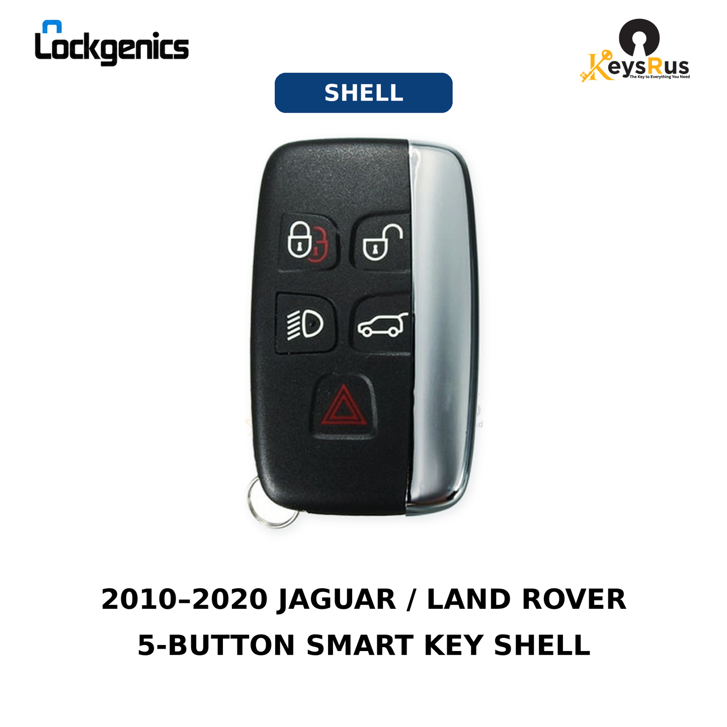 2010-2020 Jaguar Land Rover Range Rover / 5-Button Smart Key SHELL