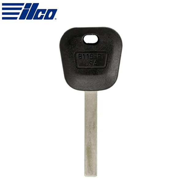 B119-PT GM Transponder Key – ILCO | PHILIPS ID 46 GM EXT Chip | 2010–2023 Buick, Chevrolet, GMC