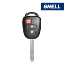 2012-2017 Toyota Scion / 3-Button Remote Head Key SHELL / TR47 / MOZB52TH, GQ4-52T, HYQ12BDM (AFTERMARKET) 10 pack