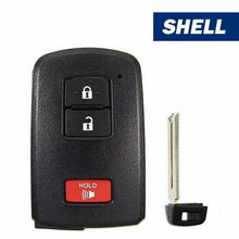 3-Button Smart Key Shell – Toyota (2012–2020) | FCC: HYQ14FBA | Compatible with Lonsdor LT20-01 | Aftermarket Shell with Emergency Key
