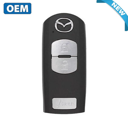 2012–2020 Mazda 3-Button OEM Smart Key Remote – FCC ID: WAZSKE13D01 / PN: KDY3-67-5DY – 315 MHz