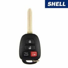 2013-2018 Toyota RAV4 / 4-Button Remote Head Key SHELL / (AFTERMARKET)
