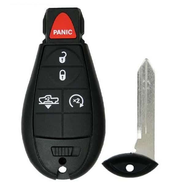 2013–2023 Dodge Ram / 5-Button Fobik Key / FCC ID: GQ4-53T (Aftermarket) 10 Pack