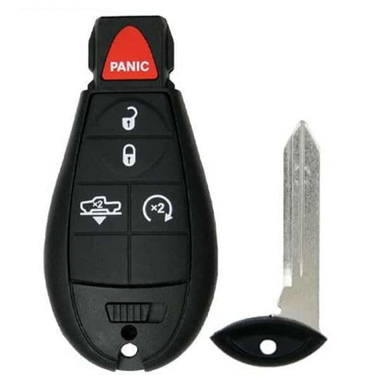 2013–2023 Dodge Ram / 5-Button Fobik Key / FCC ID: GQ4-53T (Aftermarket) 10 Pack