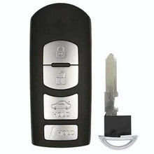 2014-2019 Mazda / 4-Button Smart Key / PN: GJY9-67-5DY / WAZSKE13D01 WAZSKE13D02 (Aftermarket)