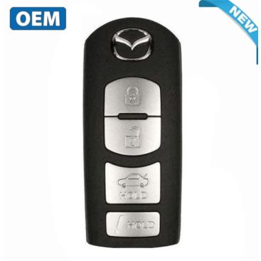 2014-2019 Mazda / 4-Button Smart Key / PN: GJY9-67-5DY / WAZSKE13D01 (OEM)