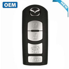 2014-2019 Mazda / 4-Button Smart Key / PN: GJY9-67-5DY / WAZSKE13D01 (OEM)