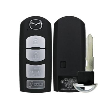 2014-2019 Mazda / 4-Button Smart Key / PN: GJY9-67-5DY / WAZSKE13D01 (OEM)