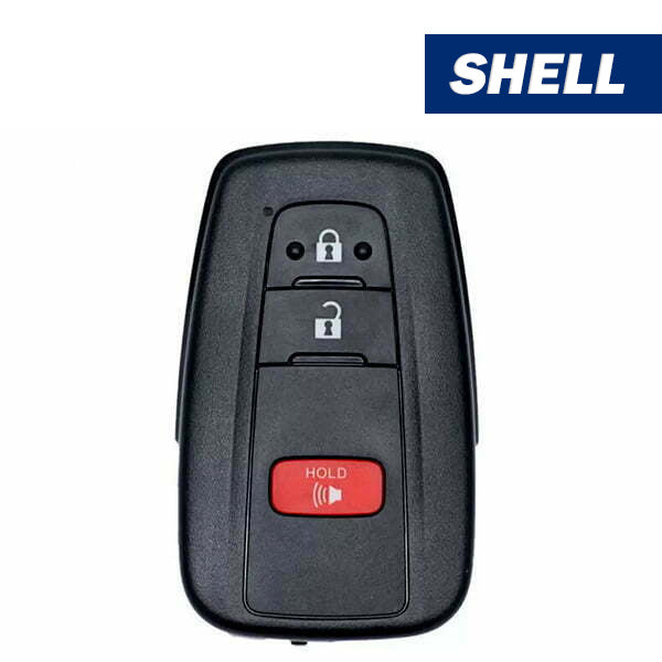 2016–2022 Toyota 3-Button Smart Key Shell with Emergency Blade – For FCC ID: HYQ14FBC / HYQ14FBN / MOZBR1ET – Compatible with Lonsdor LT20-08