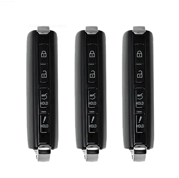 2020-2021 Mazda Mazda 6 Series CX-3 CX-5 CX-9 / 4-Button Smart Key / FCC ID: WAZSKE13D03 / PN: GDYL-67-5DYB (Aftermarket)