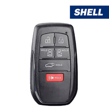 2021–2022 Toyota 6-Button Smart Key Shell with Emergency Blade – For FCC ID: HYQ14FBX – Compatible with Lonsdor L20-10-6 Board